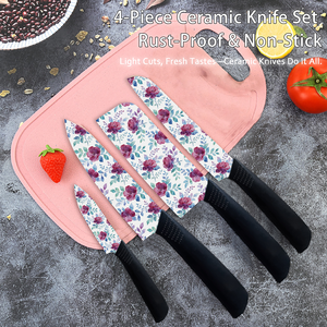 Cuchillo de Cocina para Carne con Hoja de Cerámica y Mango de Plástico, Suministro al por Mayor, Calidad Premium Personalizada, Suministro de Fábrica, Envío Gratuito - Product Image 6