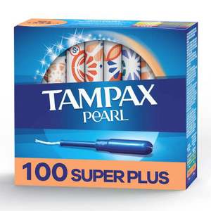 Tampax Radiant 28-Count <strong>Tampon</strong> with Plastic Applicator - Duo Pack - 6/<strong>Case</strong> - Product Image 5