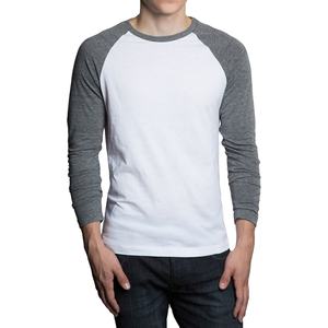 T-shirt à manches longues col rond pour hommes, Design exclusif, mode, Logo personnalisé, meilleure vente, couleur unie, qualité orientée vers l'exportation - Product Image 4