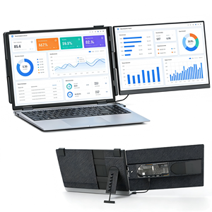 Monitores Portátiles LCD IPS <span class=keywords><strong>de</strong></span> 15.6 Pulgadas con Precio Promocional, Pantalla Extensora FHD 1080P, Desmontable, Plug-Play, Pantalla Dual para Portátiles Empresariales - Product Image 1