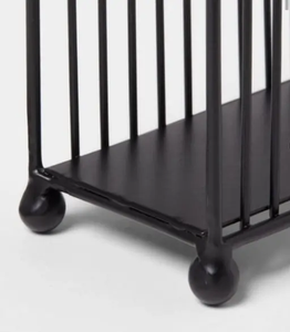 Black Wrought Iron <b>Tissue</b> Paper <b>Holder</b> | Napkin Stand & <b>Kitchen</b> Roll Dispenser for Dining Table, Bathroom, and <b>Kitchen</b> - Product Image 4