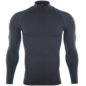 Logotipo personalizado Rash Guard Hombres Rash Guard Gimnasio Surf Buceo Rashguard Camisas de compresión MMA Rash Vest - Product Image 4