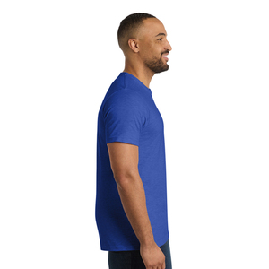 Camiseta Casual de Algodón para Hombre, Color Sólido, Textura Suave, Cuello Redondo, Manga Corta, Marca Privada ODM |   Pedidos de Gran Cantidad - Product Image 4