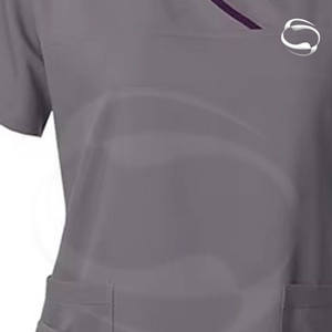 Conjuntos superiores médicos hombres mujeres Unisex cuello en V Spandex Hospital enfermería Scrub uniformes mujer Jogger Scrub Set - Product Image 3