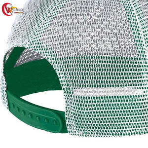 Chapeau de camionneur en maille vierge à 6 panneaux Casquette de baseball de sport en maille Casquette de camionneur personnalisée de haute qualité Snapback à vendre en gros - Product Image 5
