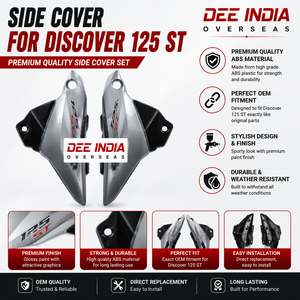 ฝาครอบข้างรถมอเตอร์ไซค์สำหรับ Bajaj Discover 125 ST อะไหล่แท้ OEM ฝาครอบข้างตัวถัง - Product Image 2