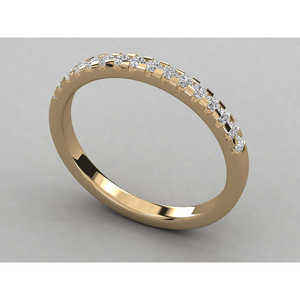 Anillo de Oro de 10K con Diamante Cultivado en Laboratorio para Mujer - Product Image 4