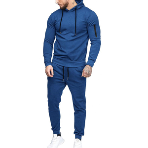 Conjunto Deportivo Informal de 2 Piezas para Hombre con Capucha, Sudadera con Bloques de Color y Pantalones Deportivos - Product Image 6