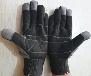 Nuevos guantes mecánicos con logotipo personalizado para hombres y venta al por mayor, antideslizantes, el mejor estilo, guantes mecánicos de moda baratos - Product Image 2