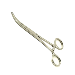 Pince chirurgicale incurvée anti-moustiques en acier inoxydable de haute qualité Pince hémostatique manuelle pour usage chirurgical - Product Image 1