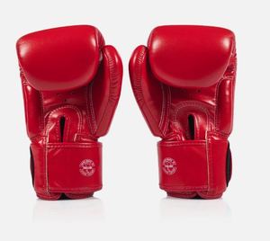 Gants de boxe Fairtex noirs de qualité supérieure, 12 oz, pour entraînement de Muay Thai et de kickboxing - Product Image 3