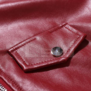 Chaqueta de cuero de invierno para hombre más vendida Diseño delgado con cuello alto Material de lona hecho en Pakistán Producto caliente - Product Image 6