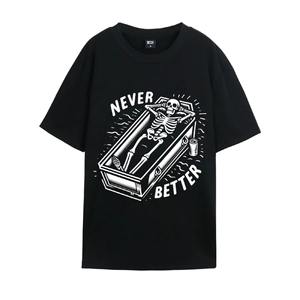 T-shirts en coton pour hommes, coton lourd et surdimensionné pour l'impression de logo, couleur unie et t-shirts amples pour hommes - Product Image 3