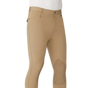 Pantalon d'équitation pour homme avec grip en silicone intégral, tissu extensible respirant - Product Image 2
