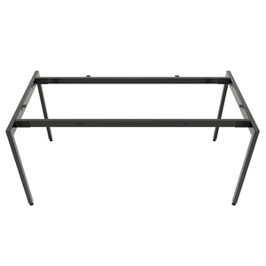 Pieds minimalistes en aluminium pour système de table Slean 160x80cm HCSL011 - Pieds de meubles pour salle à manger et cuisine - Product Image 1