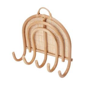 Industrial Style <b>Wall</b> <b>Hook</b> Rack with Storage Basket Latest Metal <b>Coat</b> and Bag <b>Hooks</b> <b>for</b> Entryway Living Room - Product Image 3