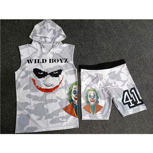 Nuevo diseño de ropa deportiva transpirable para exteriores para adultos y jóvenes 7 en 7 uniforme con mangas cortas de talla grande MOQ bajo - Product Image 5