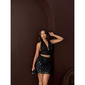 Minifalda de lentejuelas para mujer - Product Image 6