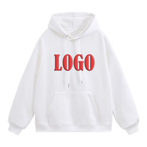 Felpe Casual Streetwear con cappuccio per <span class=keywords><strong>uomo</strong></span> <span class=keywords><strong>donna</strong></span> in morbido cotone alla moda Design solido lavorato a maglia per eleganti look invernali rilassati - Product Image 1
