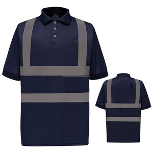Newest Security Hi Vis Reflective Safety Workwear <b>Polo</b> Shirt Men Quick Dry <b>Polo</b> T Shirt Yellow Colours Workshop <b>Polo</b> T-Shirts - Product Image 2