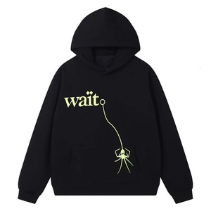 Sudadera con Capucha de Forro Polar para Hombre, Personalizada, de Algodón Suave, Impermeable, Ecológica, OEM, ODM, Venta al Por Mayor - Product Image 2