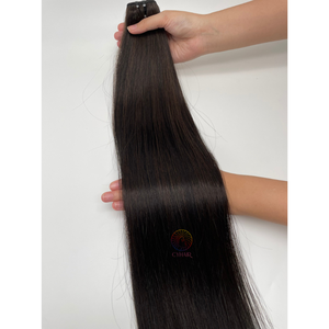 วิกผมลูกไม้ดิบแท้ขนาด100กรัมมีหนังกำพร้าสองชั้นขนาด24นิ้วจากเวียดนามขายส่ง - Product Image 5