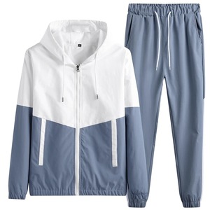 New Spring Men Casual Sets Mens Joggers Hooded Tracksuit Sportswear 2 Piece Sets Hip Hop Running Sports Suit - Product Image 3