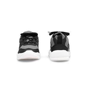 Boys Black <b>Basketball</b> Style Casual Jogger <b>Shoes</b> KD1798 - Product Image 2