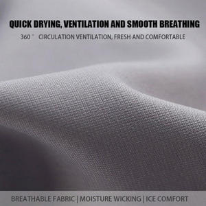 Mangas de brazo transpirables de material de refrigeración personalizadas OEM para logotipo de trabajo de verano y personalización de etiqueta privada - Product Image 4