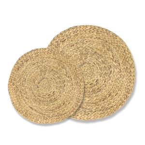 Top Products PLAQUETTES EN HYACINTHE D'EAU SOUS-VERRE/MAST Améliorer la décoration de table avec sets de table décoratifs - Product Image 1