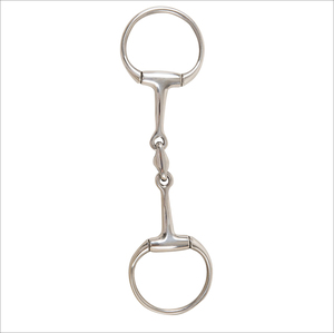 Nuevo Bocado de Doble Articulación para Caballo, Bocado de Entrenamiento Suave, Bocado Duradero de Acero Inoxidable, Equipo Ecuestre - Product Image 3