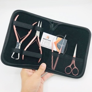 Juego de peinado multifuncional profesional Microlink, alicates de extensión de cabello de acero inoxidable, herramientas metálicas para el cabello - Product Image 2