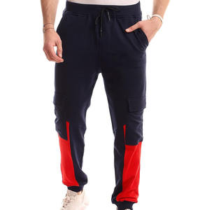 กางเกงออกกำลังกายผู้ชาย ผ้าผสมโพลีเอสเตอร์/คอตตอน สำหรับเล่นกล้าม ออกกำลังกาย ใส่นอน ดีไซน์ 2 in 1 ลายมัดย้อม มีเชือกผูก ระบายอากาศได้ดี - Product Image 1