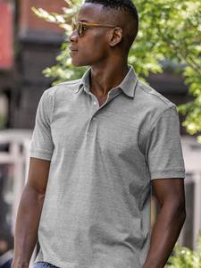 Camisetas Polo Personalizadas para Hombre, Tejidas, Antiarrugas, Transpirables, Cómodas, Estilo Japonés, Manga Corta, Algodón, Nuevo Estilo de Moda 2026 - Product Image 3