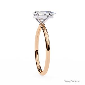 Premium 1,8 Ct Pear Cut Lab Grown CVD Diamond Solitaire Anillo de compromiso Regalo de aniversario para ella - Product Image 2