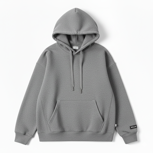 Sudadera con Capucha Lisa al por Mayor, Sudadera de Forro Polar Unisex para Marcas de Ropa - Product Image 1