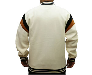 Chaquetas Varsity al por Mayor, Chaqueta de Béisbol con Logotipo Personalizado, Chaqueta de Forro Polar para Hombre 2026 - Product Image 6
