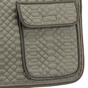 Nuevas Almohadillas de Silla de Montar Acolchadas Cuadradas para Doma, de Algodón con Forro de Polialgodón, Medias Dedas, para Equitación Inglesa - Product Image 4