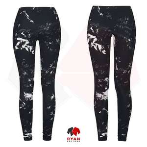 Femmes décontracté taille haute 100% coton antibactérien respirant Leggings hiver course vêtements de sport - Product Image 6