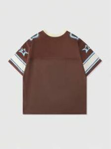 Maillot de football américain 100% Polyester Respirant Plus Size Impression par transfert thermique Manches courtes Blank Plain Practice - Product Image 2