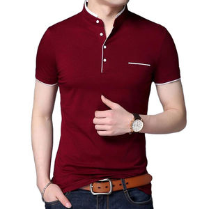 Alta calidad de ajuste personalizado impreso Casual para camisa para hombres 100% algodón Anti-Pilling moda de verano - Product Image 1
