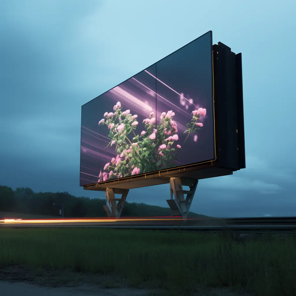 P5 Buiten High-Definition Led Reclame Billboard 3840Hz Verversingssnelheid Iso9001