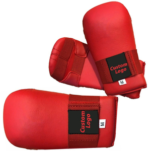 ถุงมือชกมวยฝาแฝดสำหรับมวยไทย, ถุงมือหนังวัวแบบมืออาชีพออกแบบโลโก้ได้ตามต้องการ - Product Image 3
