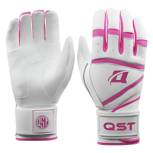 Gants de sport en cuir à doigts complets de haute qualité pour le baseball et le softball Gants de frappe à manchette longue personnalisés pour les joueurs - Product Image 4
