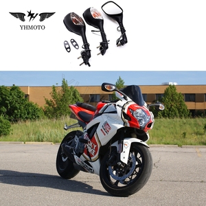 สำหรับรถมอเตอร์ไซค์ซูซูกิ GSXR <span class=keywords><strong>GSX</strong></span>-R 600 750 <span class=keywords><strong>1000</strong></span> 56600-47H01 56600-47H00 กระจกมองข้างพร้อมไฟเลี้ยว LED - Product Image 6