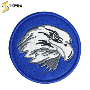 Écussons de broderie en PVC de style thermocollant avec logo personnalisé de qualité supérieure OEM Tepra Sports bonnes ventes - Product Image 2
