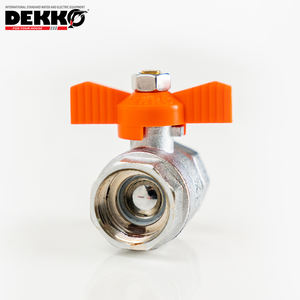 Vanne à bille en alliage de bronze à ressort de niveau moyen hydraulique OEM personnalisable Dekko, garantie 50 ans, technologie européenne, base métallique - Product Image 4