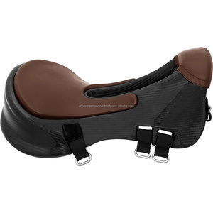 Selle de cheval d'endurance anglaise en fibre de carbone durable et raisonnable avec sangles en PVC, légère, logo personnalisé, couleur personnalisée - Product Image 3