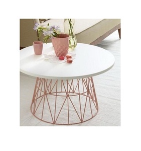 NEw Handmade Antique Design Coffee <b>Table</b> <b>with</b> Marble Top Metal Golden Shiny Leg <b>with</b> Different Size Use in Home Hotel Low Rate - Product Image 2