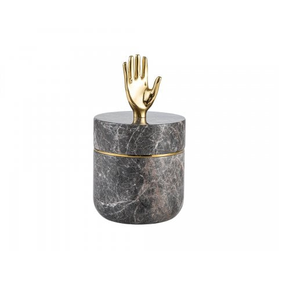 Artículo decorativo de mármol y latón superventas, artesanías de alambre circular, diseño moderno, artículo decorativo de mármol de alta calidad - Product Image 4